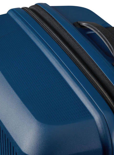 Walizka średnia poszerzana American Tourister AeroStep - navy blue