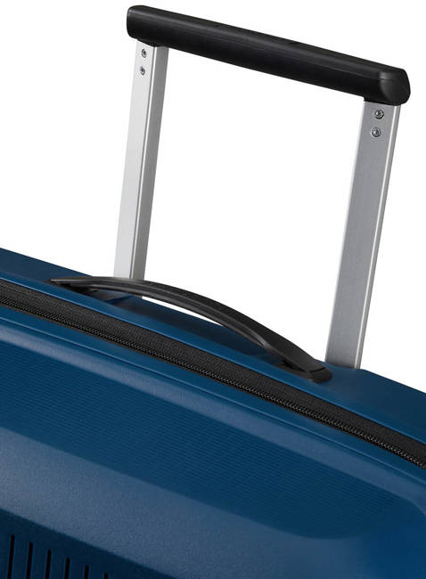 Walizka średnia poszerzana American Tourister AeroStep - navy blue