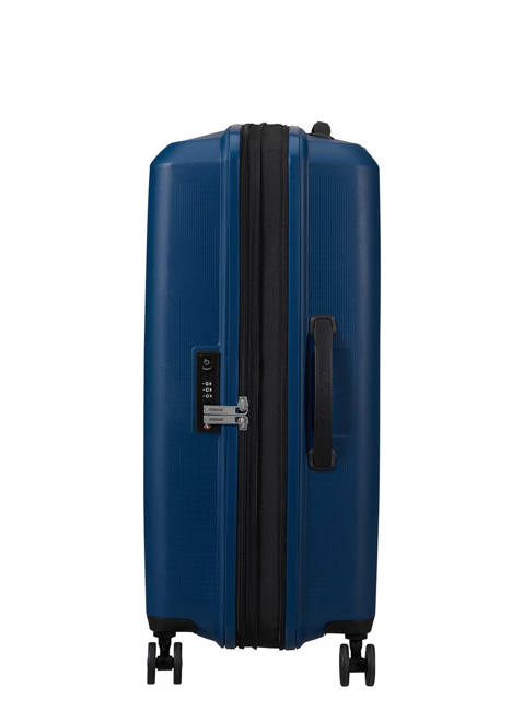 Walizka średnia poszerzana American Tourister AeroStep - navy blue