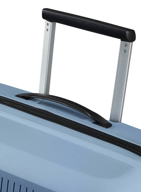 Walizka średnia poszerzana American Tourister AeroStep - soho grey