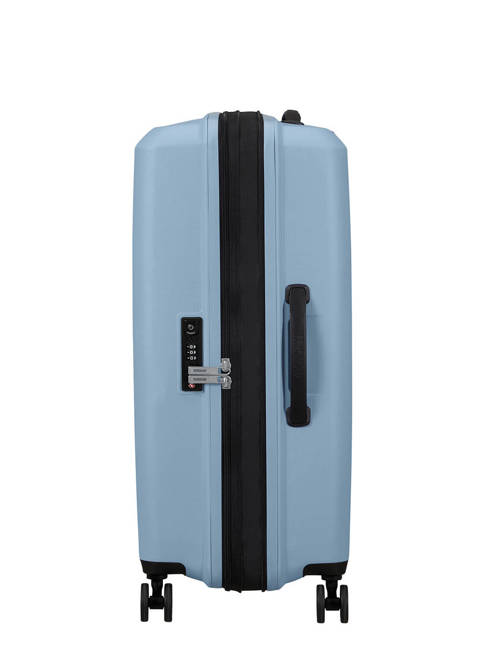 Walizka średnia poszerzana American Tourister AeroStep - soho grey