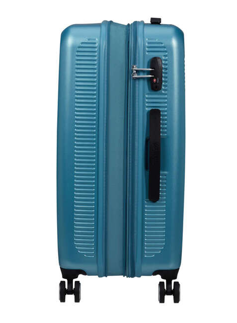 Walizka średnia poszerzana American Tourister Astrobeam - icy aqua