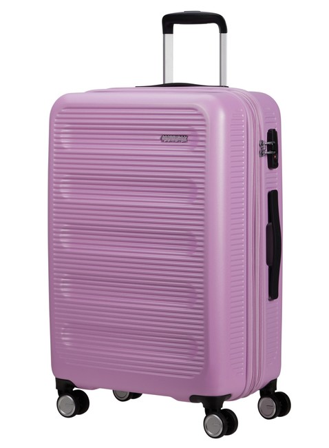 Walizka średnia poszerzana American Tourister Astrobeam - pastel lavender