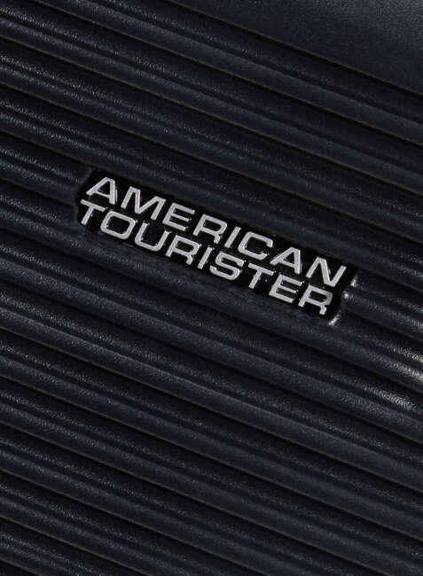 Walizka średnia poszerzana American Tourister Astrobeam - storm black