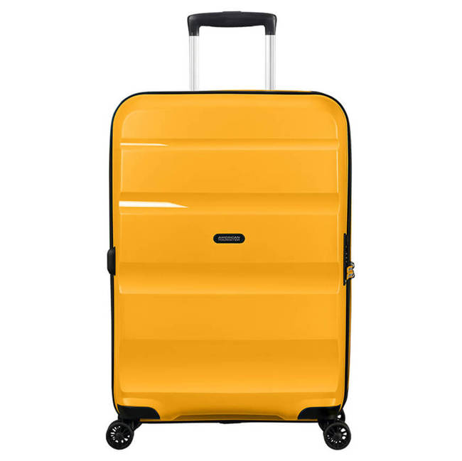 Walizka średnia poszerzana American Tourister Bon Air DLX - light yellow