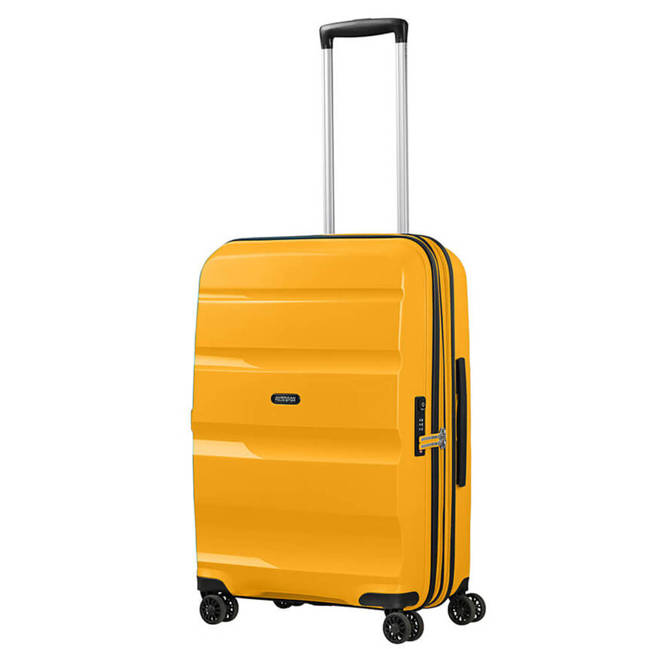 Walizka średnia poszerzana American Tourister Bon Air DLX - light yellow