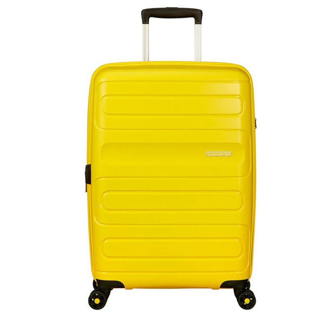 Walizka średnia poszerzana American Tourister Sunside - sunshine yellow