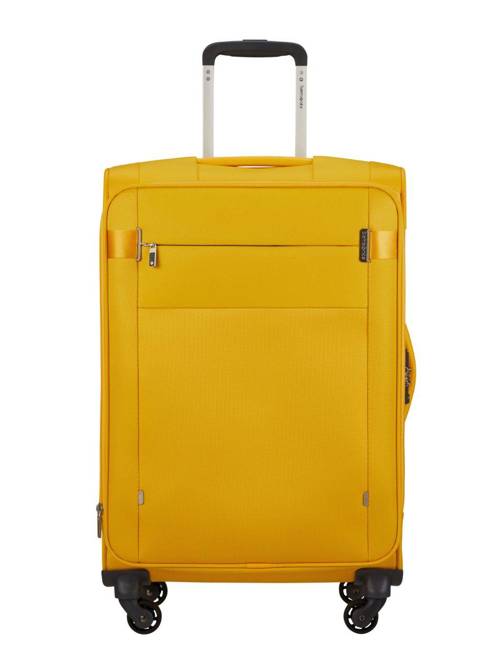 Walizka średnia poszerzana Samsonite CityBeat - golden yellow