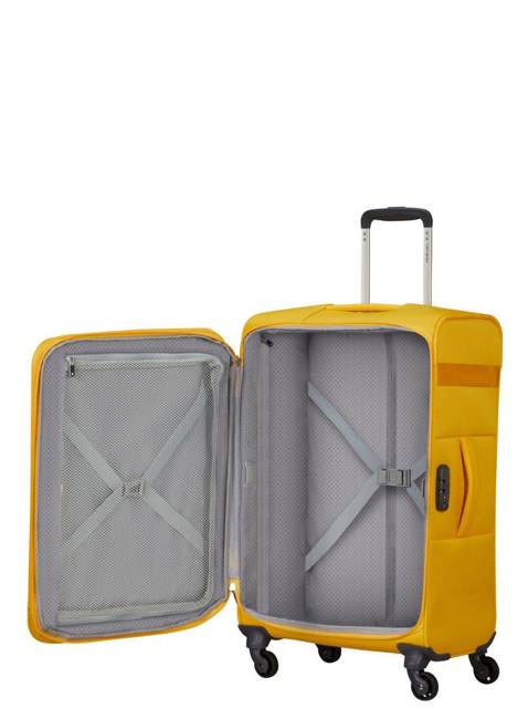 Walizka średnia poszerzana Samsonite CityBeat - golden yellow