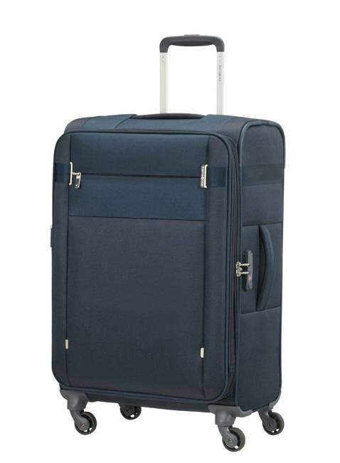 Walizka średnia poszerzana Samsonite CityBeat - navy blue