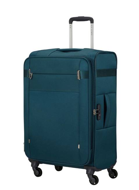 Walizka średnia poszerzana Samsonite CityBeat - petrol blue