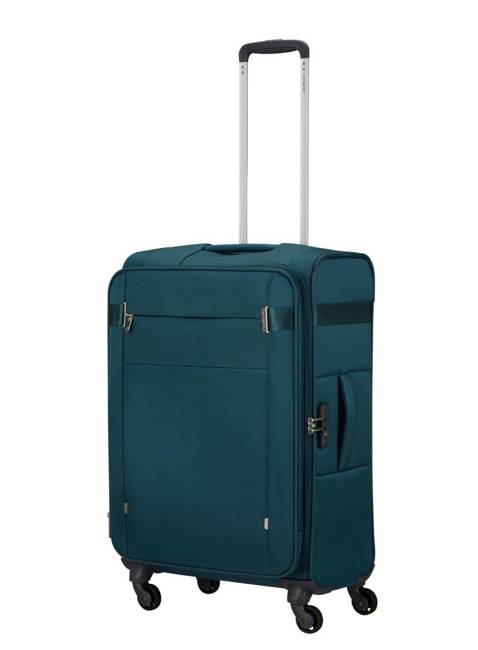 Walizka średnia poszerzana Samsonite CityBeat - petrol blue