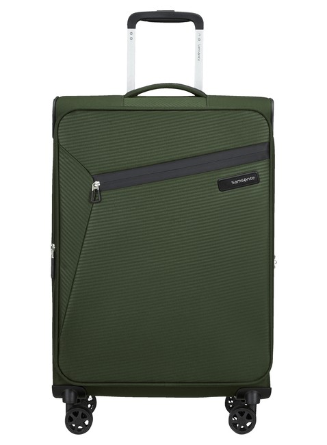 Walizka średnia poszerzana Samsonite Litebeam - climbing ivy