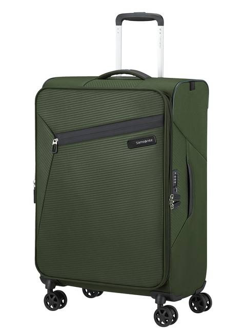 Walizka średnia poszerzana Samsonite Litebeam - climbing ivy