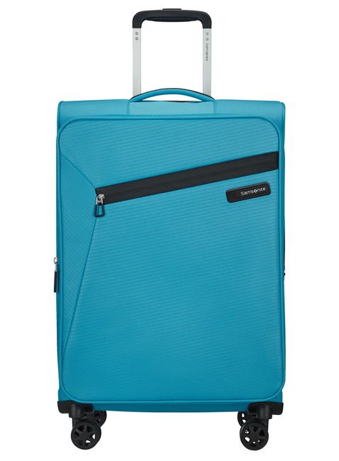 Walizka średnia poszerzana Samsonite Litebeam - ocean blue