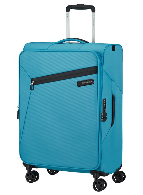 Walizka średnia poszerzana Samsonite Litebeam - ocean blue