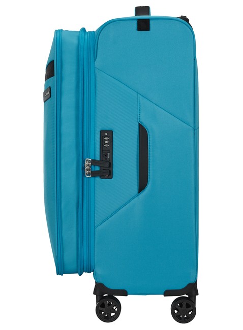 Walizka średnia poszerzana Samsonite Litebeam - ocean blue