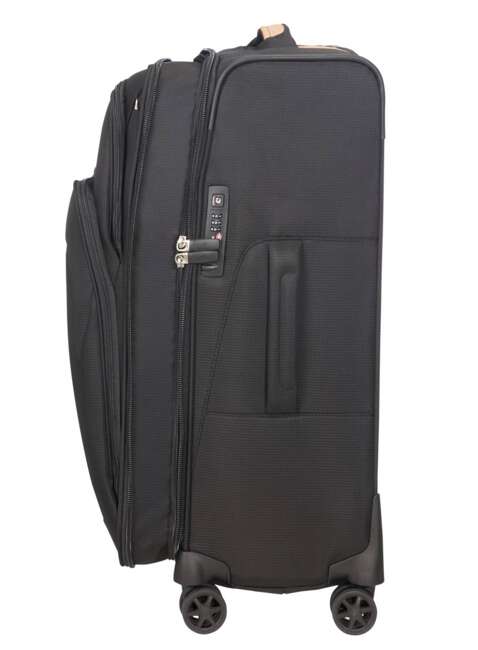 Walizka średnia poszerzana Samsonite Spark SNG Eco - black