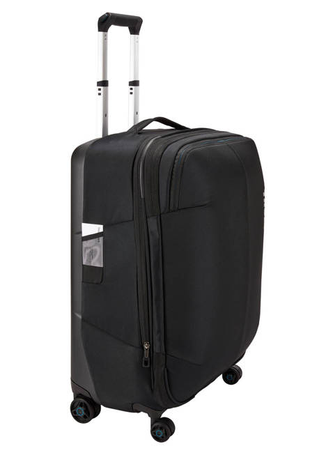 Walizka średnia poszerzana Thule Subterra Spinner 63 cm - black