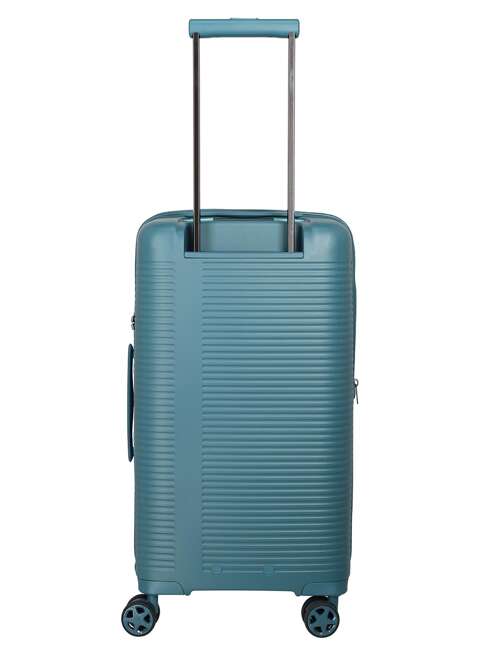 Walizka średnia poszerzana Travelite Roomer Trunk - aqua