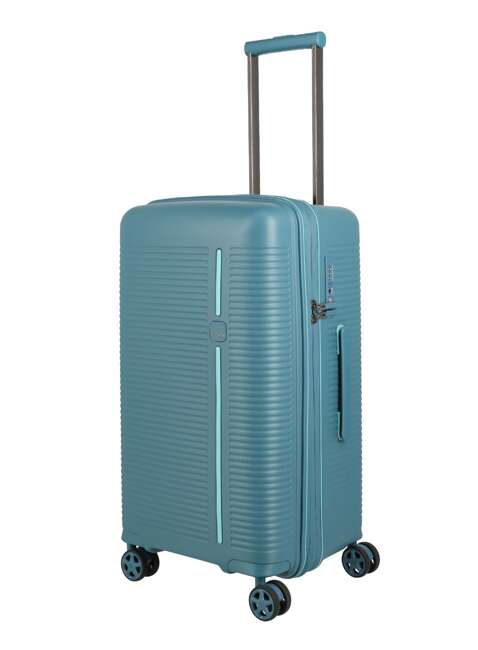 Walizka średnia poszerzana Travelite Roomer Trunk - aqua