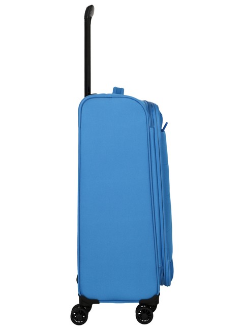 Walizka średnia poszerzana Travelite Ruegen - medium blue