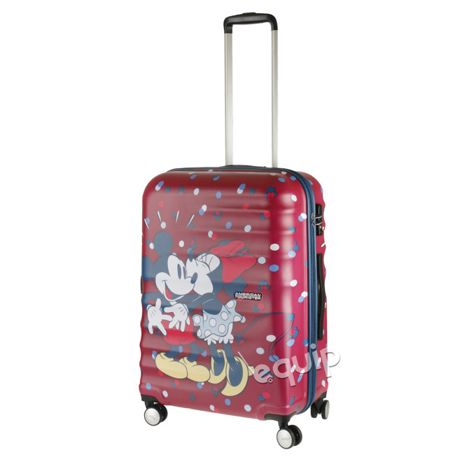 Wavebreaker Disney walizka średnia American Tourister - Minnie loves Micky