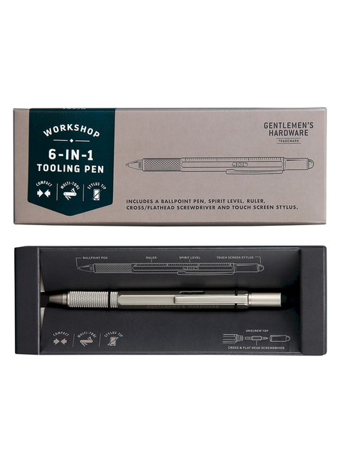 Wielofunkcyjny długopis Gentlemen's Hardware 6-in-1 Tooling Pen