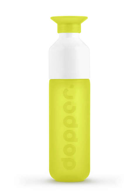 Wielorazowa butelka na wodę Dopper Original 450 ml - seahorse lime