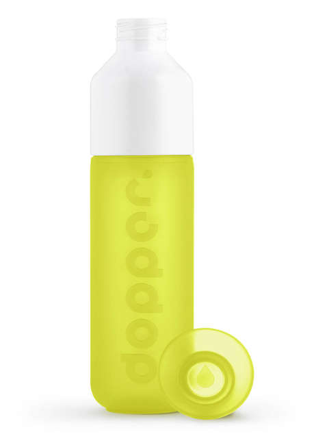 Wielorazowa butelka na wodę Dopper Original 450 ml - seahorse lime