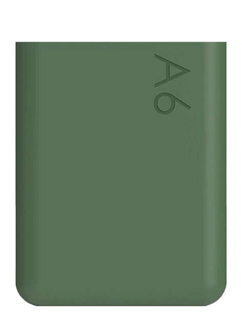 Wielorazowa butelka na wodę Memobottle Original A6 375 ml - moss green