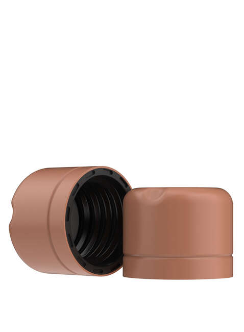 Wielorazowa butelka na wodę Memobottle Original A6 375 ml - terracotta