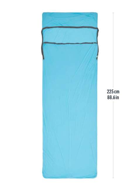 Wkładka do śpiwora Sea to Summit Breeze Rectangular (Pillow Sleeve) - blue atoll