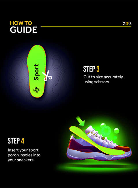 Wkładki do butów Crep Protect Insoles Sport - green