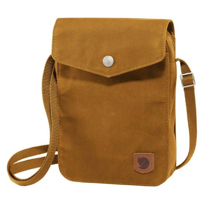 Wodoodporna saszetka na ramię Fjallraven Greenland Pocket - acorn