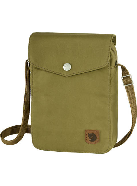 Wodoodporna saszetka na ramię Fjallraven Greenland Pocket - foliage green