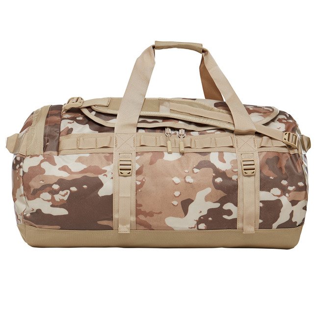 Wodoodporna torba podróżna The North Face Base Camp Duffel M NEmoab khaki wood 