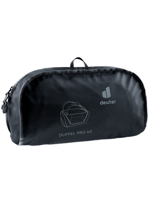 Wodoodporna torba podróżna składana Deuter Duffel Pro 40 - black