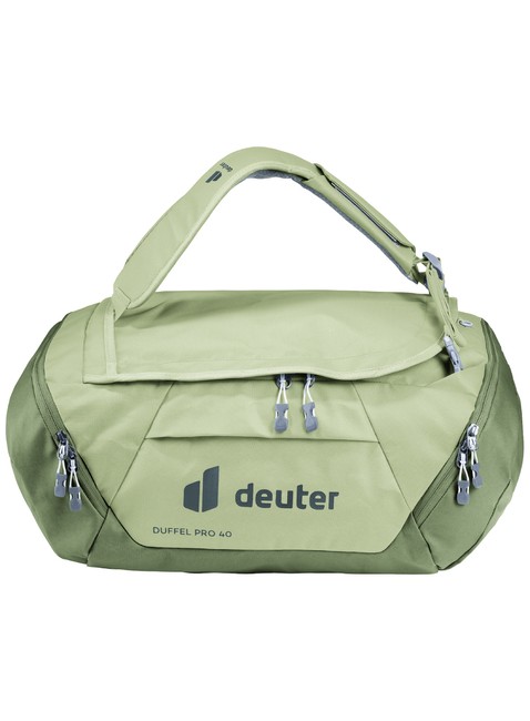 Wodoodporna torba podróżna składana Deuter Duffel Pro 40 - mineral / grove