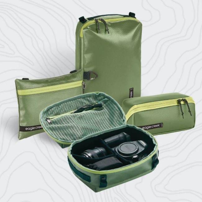 Wodoodporny pokrowiec podróżny Eagle Creek Gear Pack It Cube S - mossy green