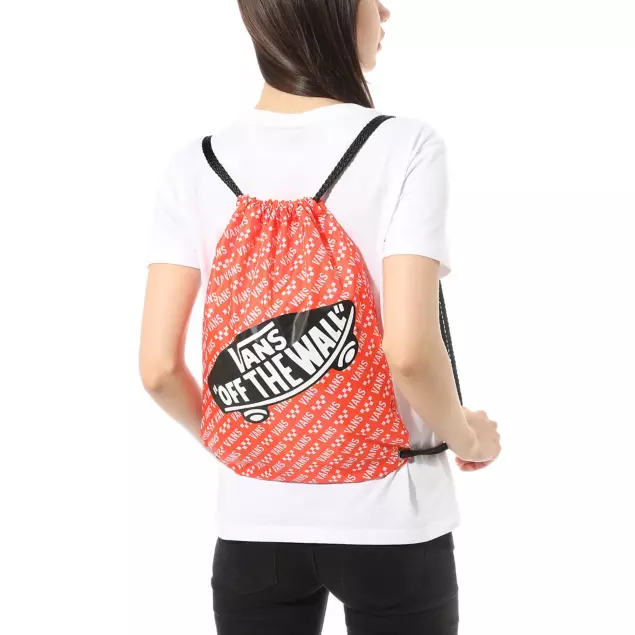 Worek Vans Benched Bag - grenadine/brand striper