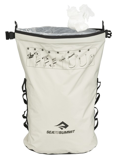 Worek na śmieci Sea to Summit Trash Dry Sack 10 l - white