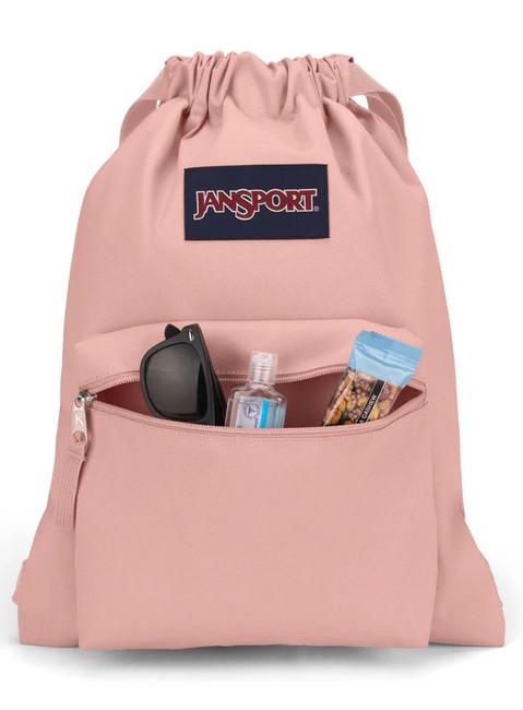 Worek plecak JanSport Draw Sack - misty rose