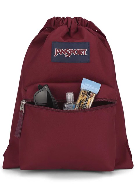 Worek plecak JanSport Draw Sack - russet red