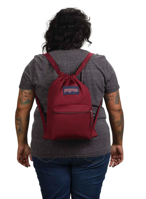 Worek plecak JanSport Draw Sack - russet red