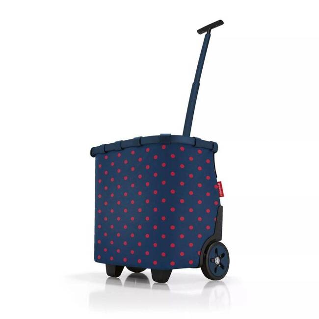 Wózek na piknik Reisenthel Carrycruiser - frame mixed dots red