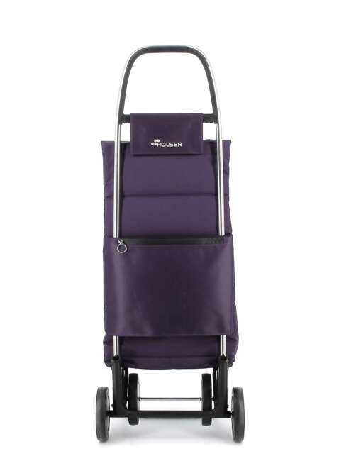 Wózek na zakupy 4-kołowy Rolser BIG 4 POLAR - purple