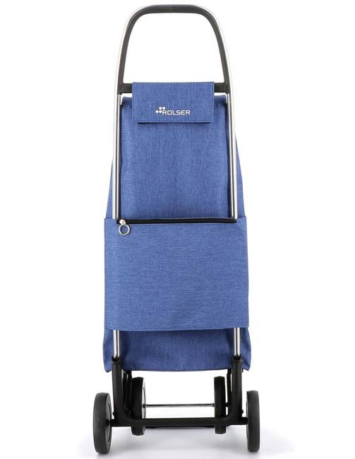 Wózek na zakupy 4-kołowy Rolser I-MAX TWEED - blue