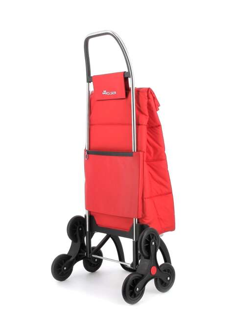 Wózek na zakupy Rolser Big Polar z 6 kołami - red