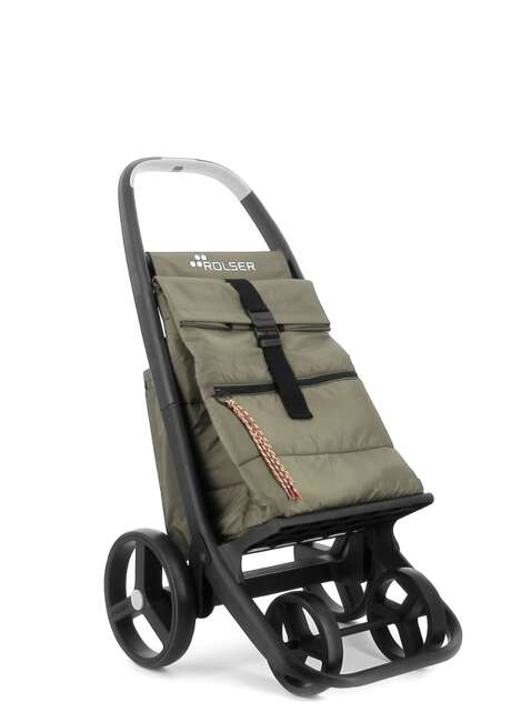 Wózek na zakupy Rolser Clec M Termo Polar 8 Plus Grey - khaki